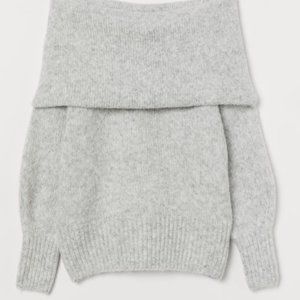 H&M Off-the-Shoulder Sweater